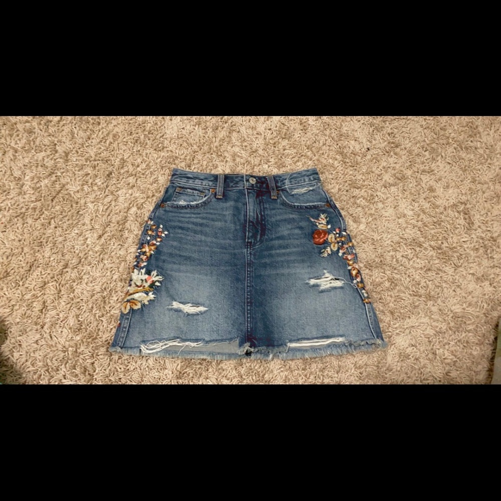 Abercrombie and Fitch Jean Skirt